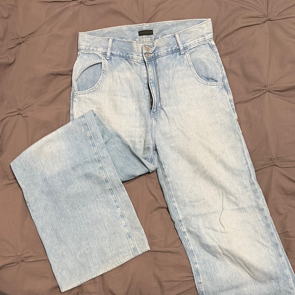 Uniqlo Light Blue Women's Flare Jeans